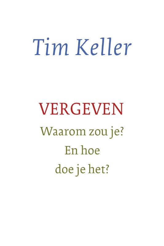 Productafbeelding: voorkant van Vergeven