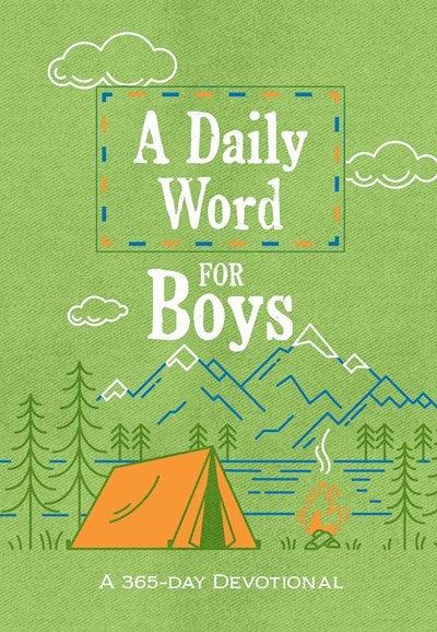 Productafbeelding: voorkant van A Daily Word For Boys