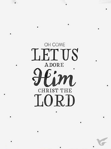 Productafbeelding: voorkant van Oh come let us adore Him