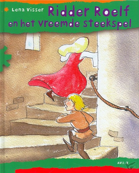 Productafbeelding: voorkant van Ridder roelf en het vreemde steekspel