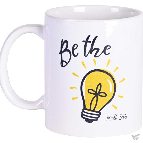 Productafbeelding: voorkant van Mug be the light