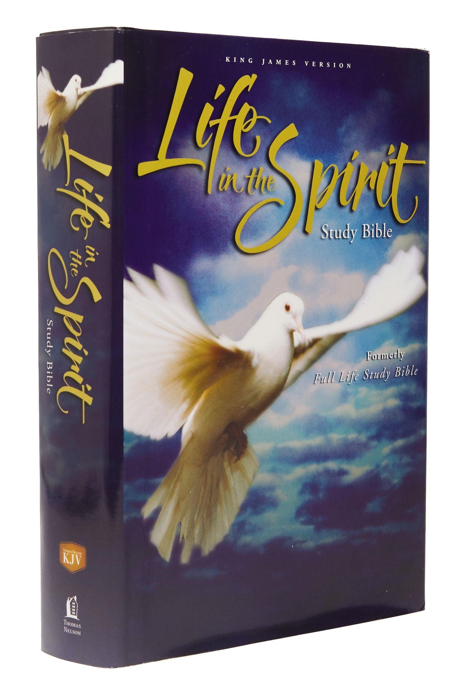 Productafbeelding: voorkant van KJV Life In The Spirit Study Bible-Hardcover