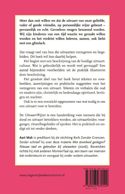 Productafbeelding: achterkant van UitvaartWijzer