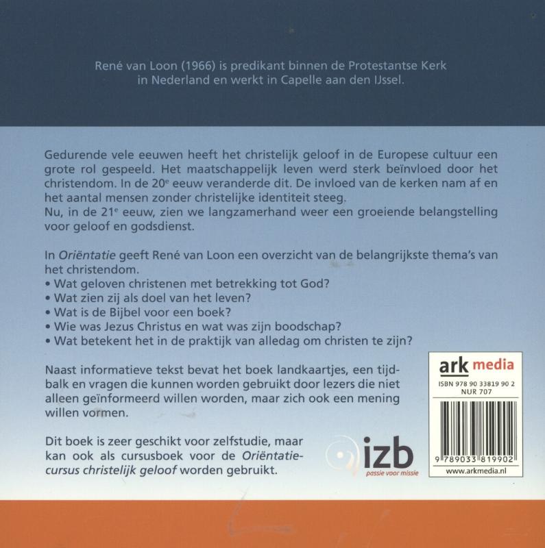 Productafbeelding: achterkant van Oriëntatie (werkboek)