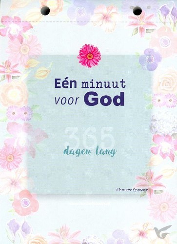 Productafbeelding: voorkant van Scheurkalender een minuut voor God