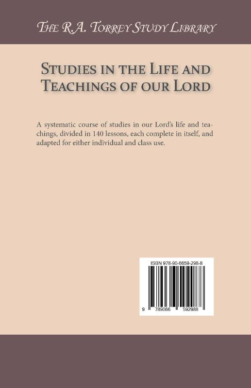 Productafbeelding: achterkant van Studies in the Life and Teachings of our Lord