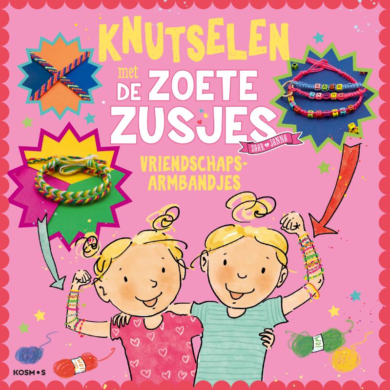 Productafbeelding: voorkant van Knutselen met de Zoete Zusjes - vriendschapsarmbandjes