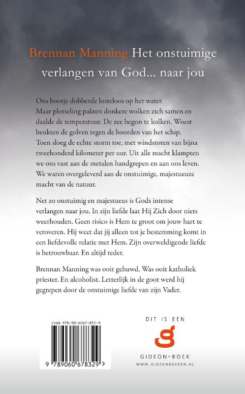 Productafbeelding: achterkant van Het onstuimige verlangen van God... naar jou