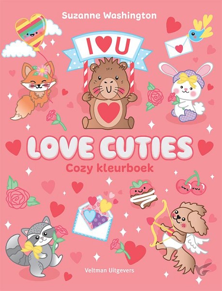 Productafbeelding: voorkant van Love Cuties - Cozy kleurboek