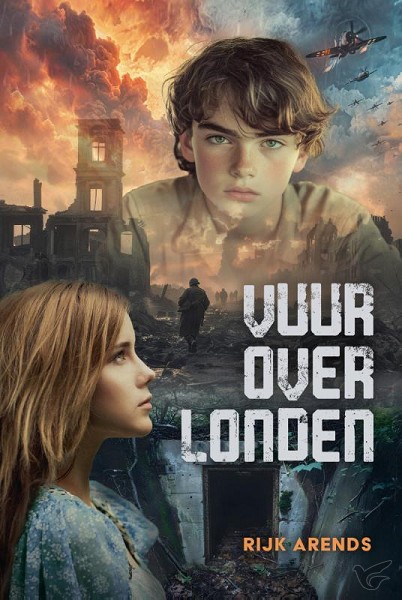Productafbeelding: voorkant van Vuur over londen