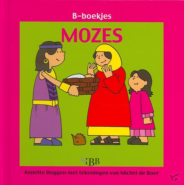 Productafbeelding: voorkant van B-boekjes mozes