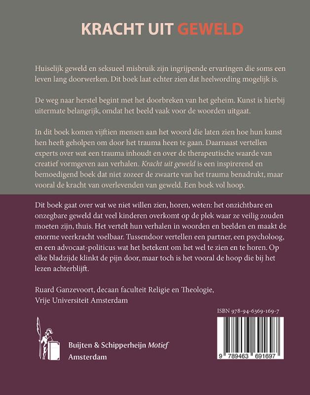 Productafbeelding: achterkant van Kracht uit geweld