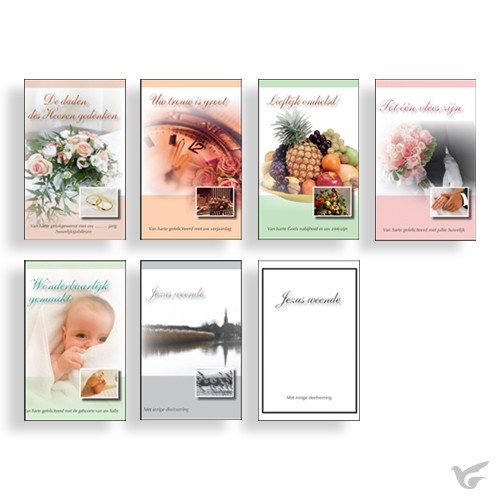 Productafbeelding: voorkant van Wenskaartenboekjes set 7