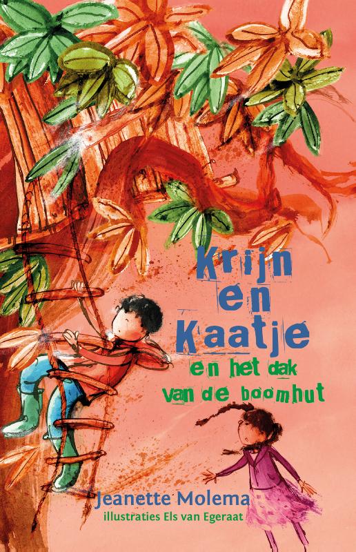 Productafbeelding: voorkant van Krijn en Kaatje en het dak van de boomhut