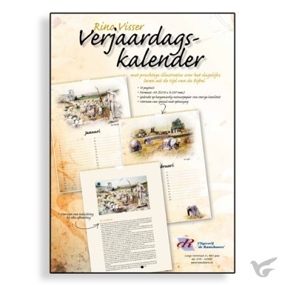Productafbeelding: voorkant van Verjaardagskalender bijbelse taferelen