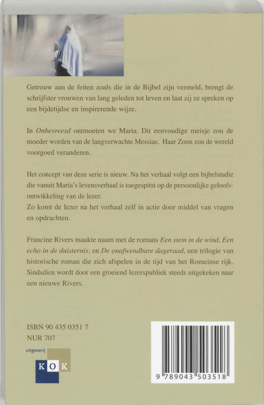 Productafbeelding: achterkant van Onbevreesd