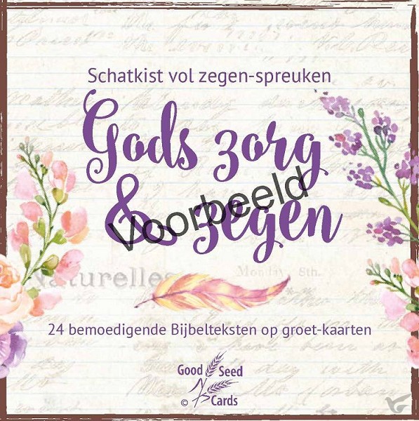 Productafbeelding: voorkant van Gods zorg en zegen