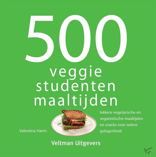 Productafbeelding: voorkant van 500 veggie studentenmaaltijden