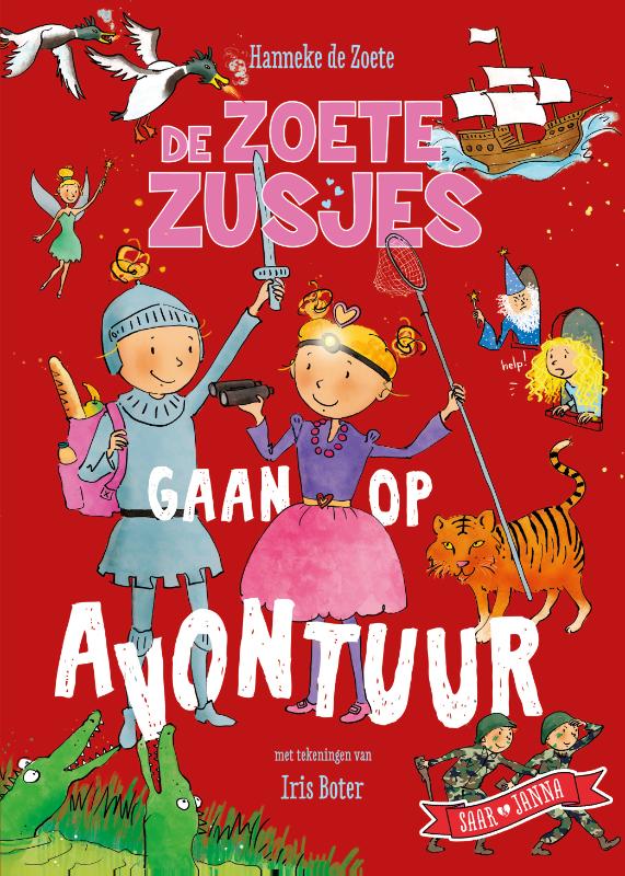 Productafbeelding: voorkant van De Zoete Zusjes gaan op avontuur