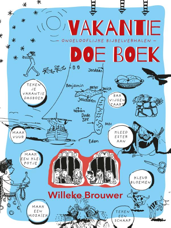 Productafbeelding: voorkant van Vakantiedoeboek - Ongelooflijke bijbelverhalen