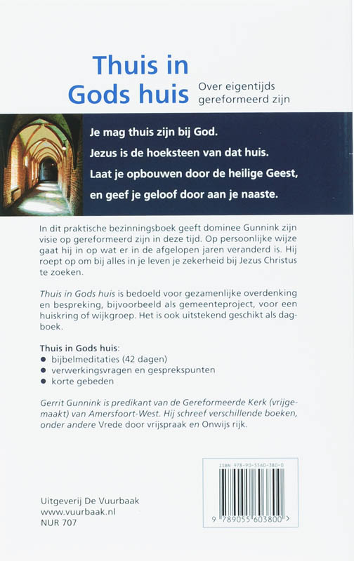 Productafbeelding: achterkant van Thuis in Gods huis