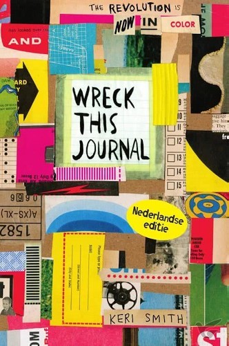 Productafbeelding: voorkant van Wreck this journal, nu in kleur!