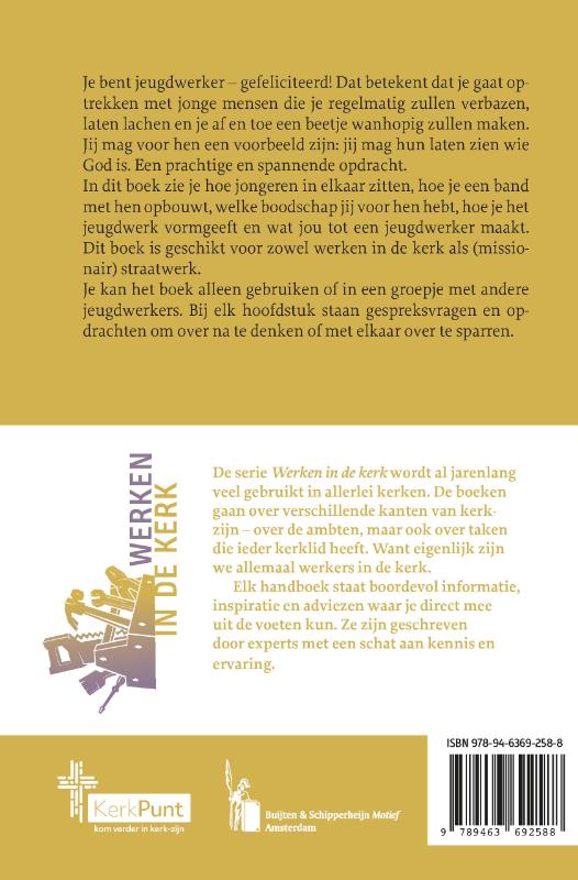 Productafbeelding: achterkant van Handboek jeugdwerkers
