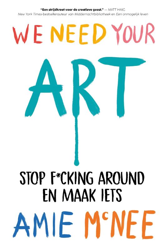 Productafbeelding: voorkant van We Need Your Art