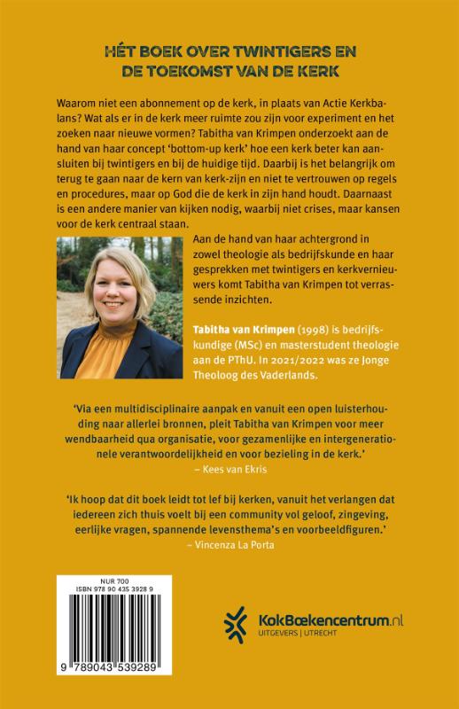 Productafbeelding: achterkant van Bottom-up kerk