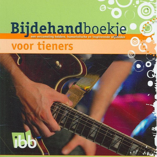 Productafbeelding: voorkant van Bijdehandboekje voor tieners