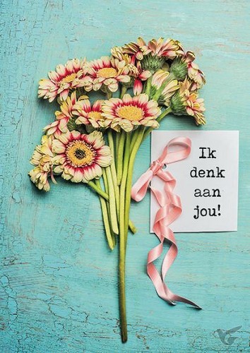 Productafbeelding: voorkant van Kaart ik denk aan jou