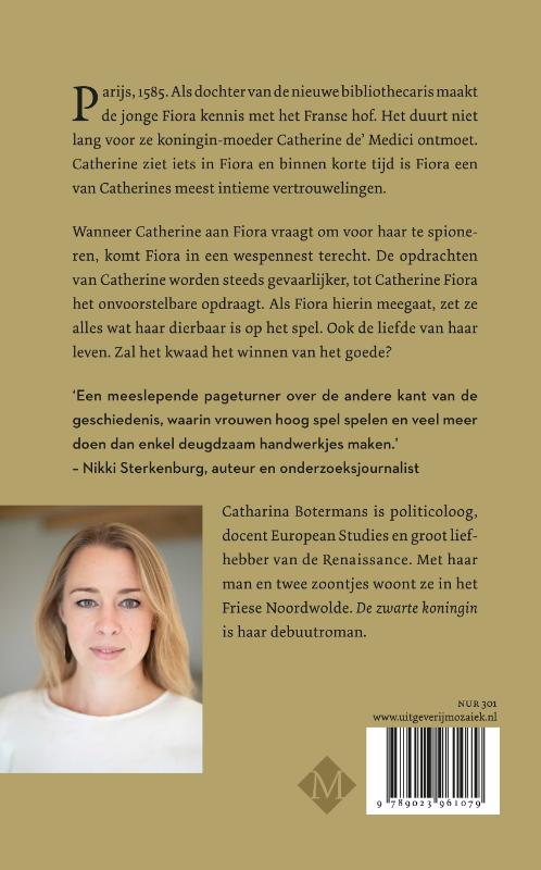 Productafbeelding: achterkant van De zwarte koningin
