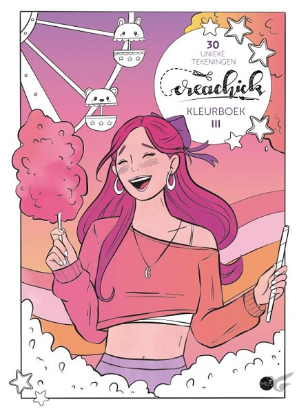 Productafbeelding: voorkant van Creachick Kleurboek / III