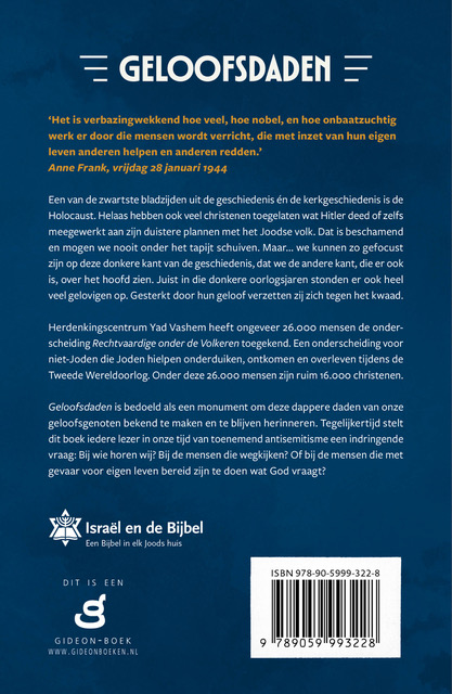 Productafbeelding: achterkant van Geloofsdaden