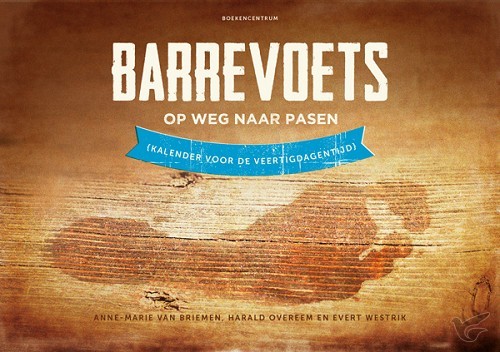 Productafbeelding: voorkant van Barrevoets  op weg naar pasen kalender