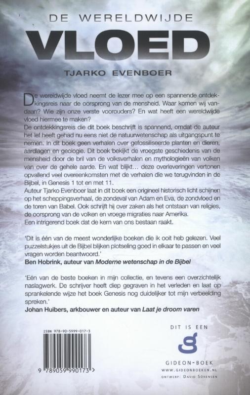 Productafbeelding: achterkant van De wereldwijde vloed