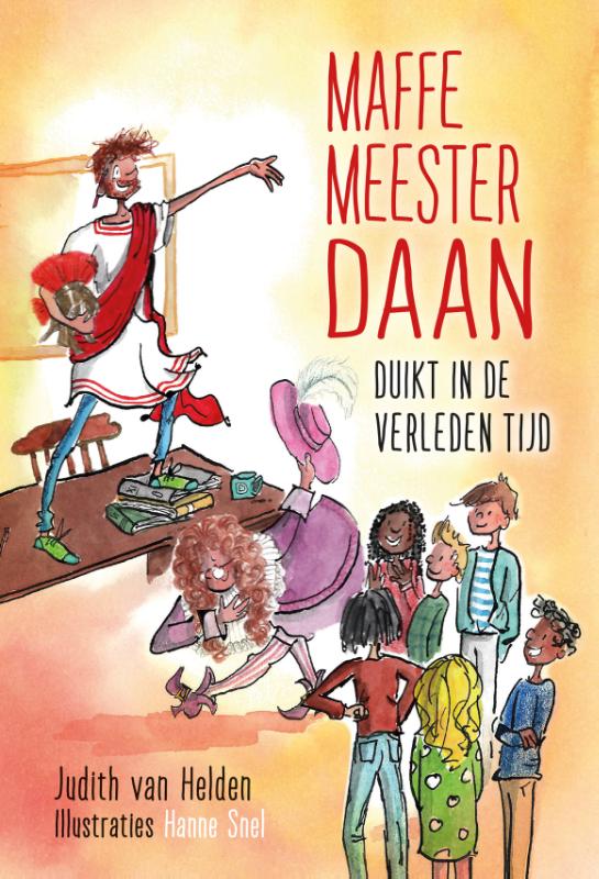 Productafbeelding: voorkant van Maffe meester Daan duikt in de verleden tijd