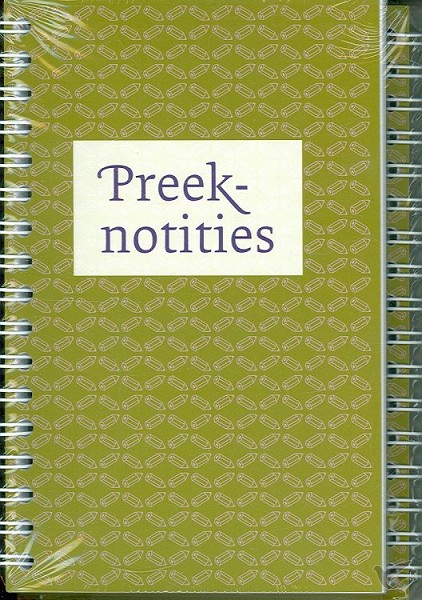 Productafbeelding: voorkant van Preeknotities set 5 ex