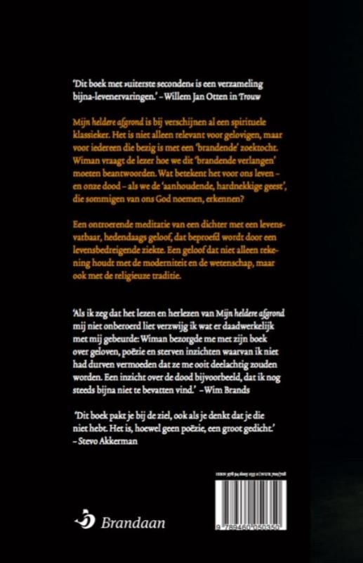 Productafbeelding: achterkant van Mijn heldere afgrond