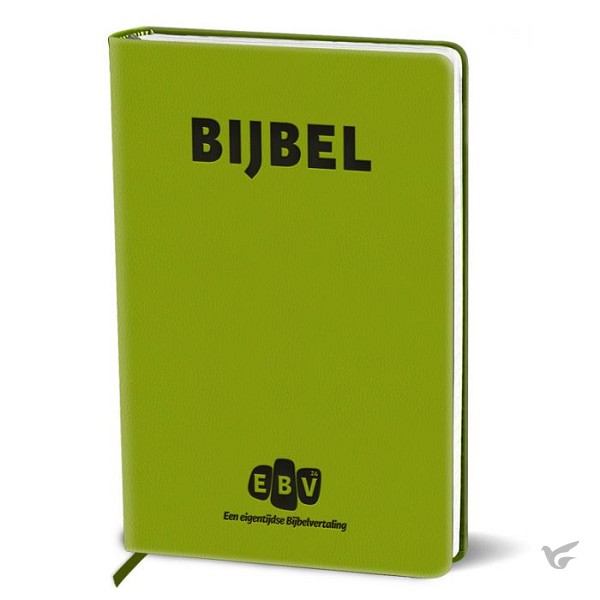 Productafbeelding: voorkant van EBV24 - Luxe groen bijbel