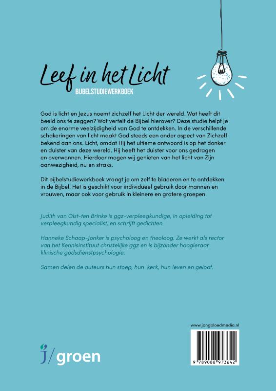 Productafbeelding: achterkant van Leef in het Licht