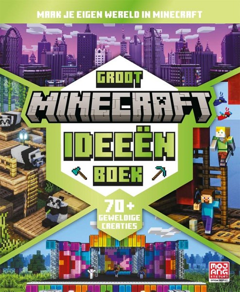Productafbeelding: voorkant van Groot minecraft ideeënboek