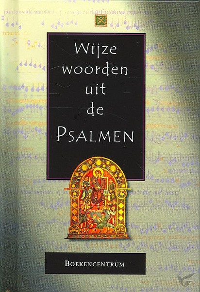 Productafbeelding: voorkant van Wijze woorden uit psalmen