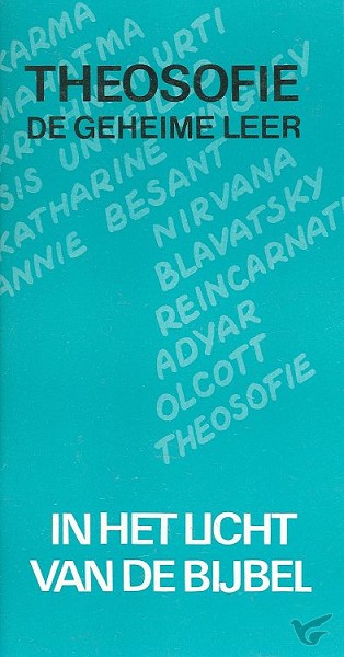 Productafbeelding: voorkant van Theosofie de geheime leer