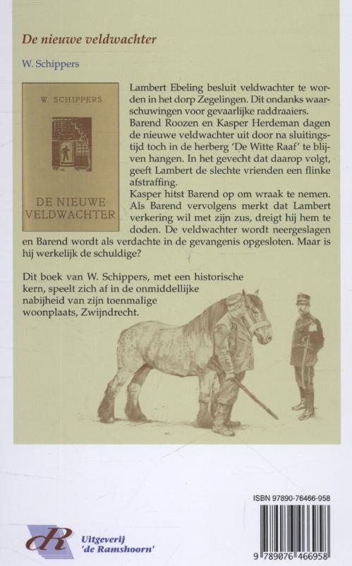 Productafbeelding: achterkant van De nieuwe veldwachter