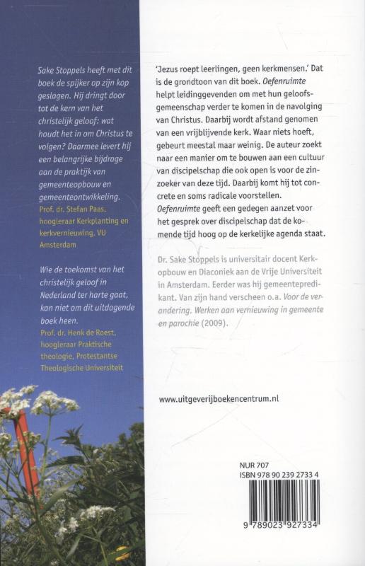 Productafbeelding: achterkant van Oefenruimte