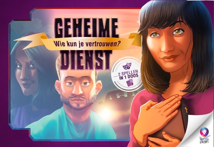 Productafbeelding: voorkant van Geheime dienst (spel)