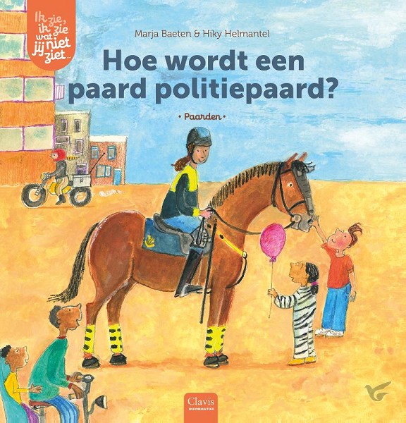 Productafbeelding: voorkant van Hoe wordt een paard politiepaard?