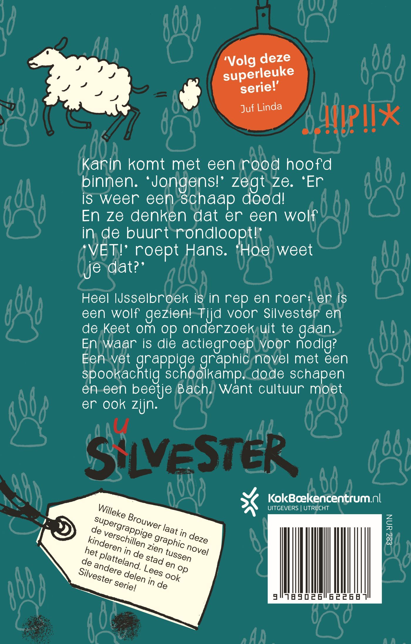 Productafbeelding: achterkant van Silvester... en de verdwaalde wolf
