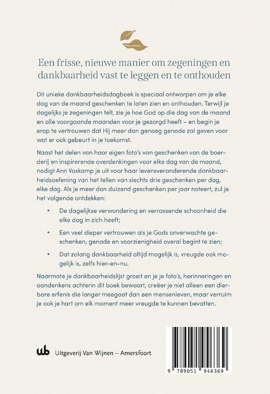 Productafbeelding: achterkant van Alles is genade